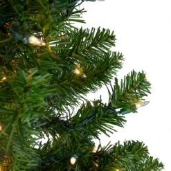 Northlight 5ft. Pre-Lit Canadian Pine Artificial Christmas Tree, Clear Lights -Northlight Shop D676658S 2