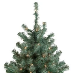 Northlight 7.5ft. Pre-Lit Colorado Blue Spruce Artificial Christmas Tree, Clear Lights -Northlight Shop D676661S 3