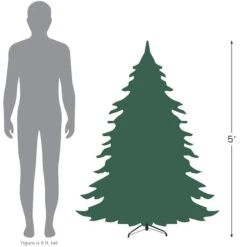 Northlight 5ft. Unlit Medium Mixed Green Pine Medium Artificial Christmas Tree 21 Northlight 5ft. Unlit Medium Mixed Green Pine Medium Artificial Christmas Tree -Northlight Shop D676693S 15
