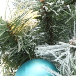 24" Pre-lit LED Tinkham Pine Wreath 15 24" Pre-lit LED Tinkham Pine Wreath -Northlight Shop D677544S 15