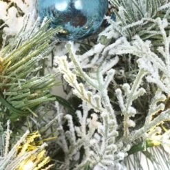 24" Pre-lit LED Tinkham Pine Wreath 13 24" Pre-lit LED Tinkham Pine Wreath -Northlight Shop D677544S 3