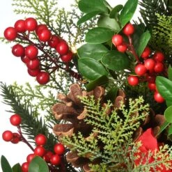 30" Warm White LED Decorated Vienna Waltz Wreath 12 30" Warm White LED Decorated Vienna Waltz Wreath -Northlight Shop D677547S 3