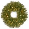 30" LED Norwood Fir Wreath 2 30" LED Norwood Fir Wreath -Northlight Shop D677555S 1