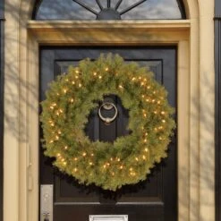 30" LED Norwood Fir Wreath 11 30" LED Norwood Fir Wreath -Northlight Shop D677555S 2