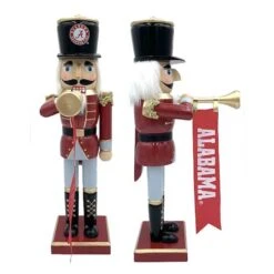 14" College Bugler Nutcracker Alabama