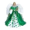 Santa's Workshop 15" Shamrock Angel Tree Topper