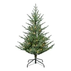 4.5ft. Pre-Lit Hillside Spruce Artificial Tree, Clear Lights