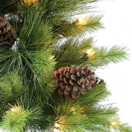 3.5ft. Pre-Lit Potted Artificial Tree, Clear Lights 7 3.5ft. Pre-Lit Potted Artificial Tree, Clear Lights - Image 5