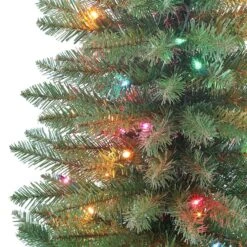 3ft. Pre-Lit Artificial Fraser Fir Tree, Multicolor Lights 14 3ft. Pre-Lit Artificial Fraser Fir Tree, Multicolor Lights -Northlight Shop D734352S 4