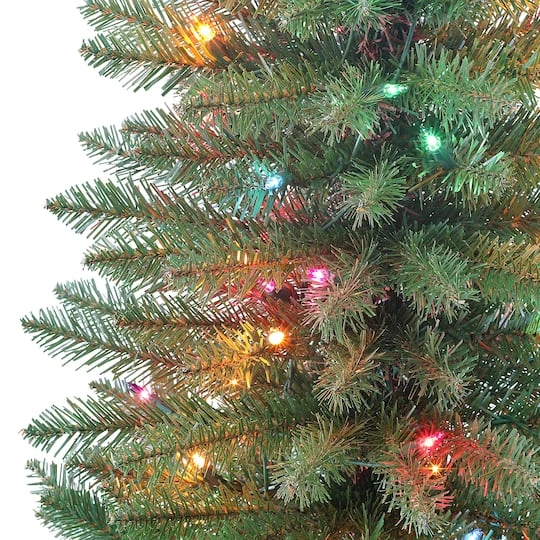3ft. Pre-Lit Artificial Fraser Fir Tree, Multicolor Lights 7 3ft. Pre-Lit Artificial Fraser Fir Tree, Multicolor Lights - Image 5