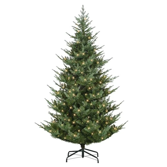 9ft. Pre-Lit Hillside Spruce Artificial Tree, Clear LED Lights 4 9ft. Pre-Lit Hillside Spruce Artificial Tree, Clear LED Lights - Image 2