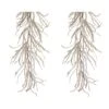 Melrose 5ft. Christmas Silver Glitter Pine Garlands, 2ct.