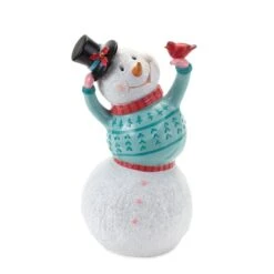 Melrose Whimsical Snowman Figurine Set 10 Melrose Whimsical Snowman Figurine Set -Northlight Shop D735935S 2