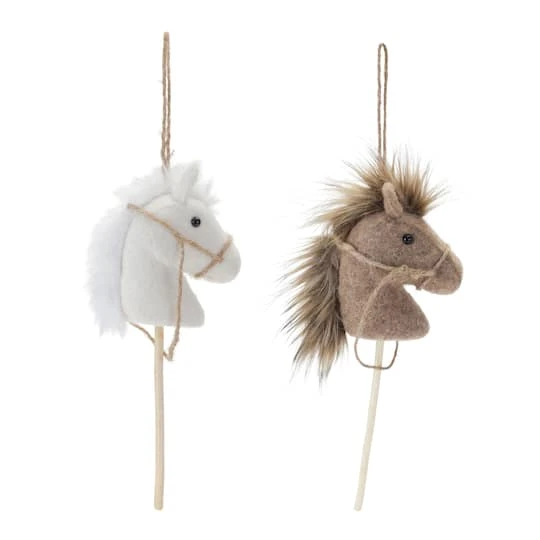 Melrose 6ct. 14.25" Hobby Horse Ornament Set 5 Melrose 6ct. 14.25" Hobby Horse Ornament Set - Image 3