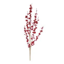 Melrose Flocked Berry Twig Spray, 12ct. 9 Melrose Flocked Berry Twig Spray, 12ct. -Northlight Shop D738566S 1