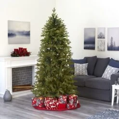7ft. Unlit Belgium Fir Natural-Look Artificial Christmas Tree 14 7ft. Unlit Belgium Fir Natural-Look Artificial Christmas Tree -Northlight Shop D739570S 5