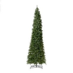 13ft. Pre-Lit Green Mountain Pine Slim Artificial Christmas Tree, Warm White LED Lights 21 13ft. Pre-Lit Green Mountain Pine Slim Artificial Christmas Tree, Warm White LED Lights -Northlight Shop D739578S 3