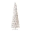 13ft. Pre-Lit Slim White Artificial Christmas Tree, Warm White LED Lights 2 13ft. Pre-Lit Slim White Artificial Christmas Tree, Warm White LED Lights -Northlight Shop D739579S 1