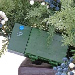 4ft. Green LED Evergreen & Eucalyptus Arrangement In Urn -Northlight Shop D739657S 4