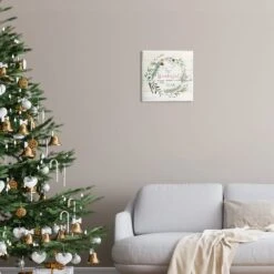 Stupell Industries Most Wonderful Time Of The Year Wreath Wall Plaque Art -Northlight Shop D747564S 2