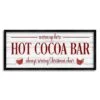 Stupell Industries Hot Cocoa Bar Winter Beverage Framed Giclee Art Black 2 Stupell Industries Hot Cocoa Bar Winter Beverage Framed Giclee Art Black -Northlight Shop D752406S 1
