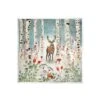 Stupell Industries Deer In Nighttime Birch Forest Wall Art Plaque