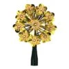 Northlight 5.5" Lighted Gold Snowflake Starburst Christmas Tree Topper -Northlight Shop D755952S 1