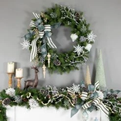 Northlight 30" Noble Fir Christmas Wreath -Northlight Shop D756031S 2