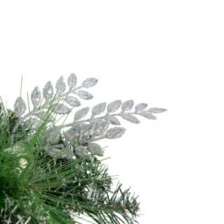 Northlight 30" Green Pine & Needle Triple Candle Holder With Pinecones & Christmas Ornaments 13 Northlight 30" Green Pine & Needle Triple Candle Holder With Pinecones & Christmas Ornaments -Northlight Shop D756230S 5