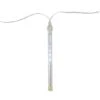 Northlight 10ct. White Transparent Dripping Icicle Snowfall Christmas Light Tubes With Clear Wire -Northlight Shop D756444S 1