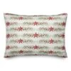 Star Holly Pattern Throw Pillow