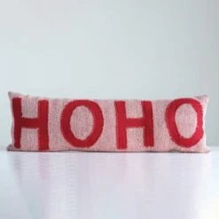 Hello Honey® Red Ho Ho Lumbar Pillow -Northlight Shop D758731S 5