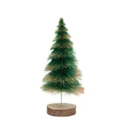 Hello Honey® 12.25" Green Sisal Bottlebrush Decorative Tree 6 Hello Honey® 12.25" Green Sisal Bottlebrush Decorative Tree -Northlight Shop D758754S 1 1