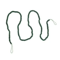 6ft. Wool Felt Ball Garland Dark Green 11 6ft. Wool Felt Ball Garland Dark Green -Northlight Shop D758776S 3
