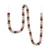Hello Honey® 6ft. Multicolor Wool Felt Ball Garland -Northlight Shop D758778S 1