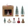 Hello Honey® Christmas Garden Kit With Hand-Painted Wood Figures -Northlight Shop D758787S 1