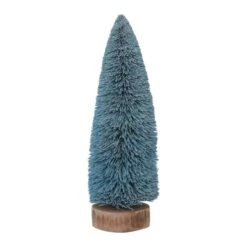 Hello Honey® 8" Blue Sisal Bottle Brush Tree -Northlight Shop D758793S 1 1
