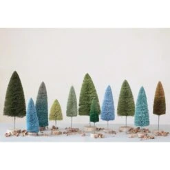 Hello Honey® 8" Blue Sisal Bottle Brush Tree -Northlight Shop D758793S 3