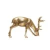 Hello Honey® 13" Decorative Gold Bowing Deer Figurine 1 Hello Honey® 13" Decorative Gold Bowing Deer Figurine -Northlight Shop D758801S 1
