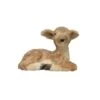 Hello Honey® 9" Tan Faux Fur Lying Fawn With Glitter 1 Hello Honey® 9" Tan Faux Fur Lying Fawn With Glitter -Northlight Shop D758803S 1