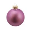 Whitehurst 12 Pack 2.75" Matte Glass Ball Christmas Ornaments Lavender 1 Whitehurst 12 Pack 2.75" Matte Glass Ball Christmas Ornaments Lavender -Northlight Shop D794254S 1