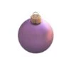 Whitehurst 4 Pack 4.75" Matte Ball Glass Ornaments Soft Lavender -Northlight Shop D794361S 1