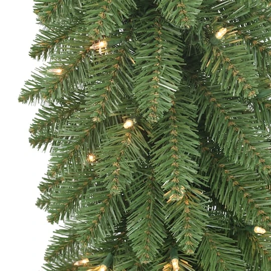 3ft. Pre-Lit Alpine Pencil Artificial Christmas Tree, Clear Lights 7 3ft. Pre-Lit Alpine Pencil Artificial Christmas Tree, Clear Lights - Image 5