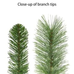 6.5ft. Pre-Lit Washington Spruce Aritificial Christmas Tree, Warm White LED Lights 14 6.5ft. Pre-Lit Washington Spruce Aritificial Christmas Tree, Warm White LED Lights -Northlight Shop D799598S 5