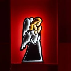 Melrose 24.5" Holiday Angel EkkoLight Display 9 Melrose 24.5" Holiday Angel EkkoLight Display -Northlight Shop D799818S 3