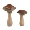Melrose Glittered Mushroom Décor Set 1 Melrose Glittered Mushroom Décor Set -Northlight Shop D799894S 1