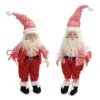 Melrose Plush Peppermint Santa Elf Set 2 Melrose Plush Peppermint Santa Elf Set -Northlight Shop D799963S 1