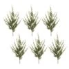 Melrose 2ft. Variegated Pine Spray, 6ct. 1 Melrose 2ft. Variegated Pine Spray, 6ct. -Northlight Shop D800175S 3