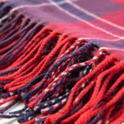 Glitzhome® 60" Plaid Woven Acrylic Throw 17 Glitzhome® 60" Plaid Woven Acrylic Throw -Northlight Shop D801048S 6