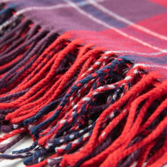 Glitzhome® 60" Plaid Woven Acrylic Throw 9 Glitzhome® 60" Plaid Woven Acrylic Throw - Image 7